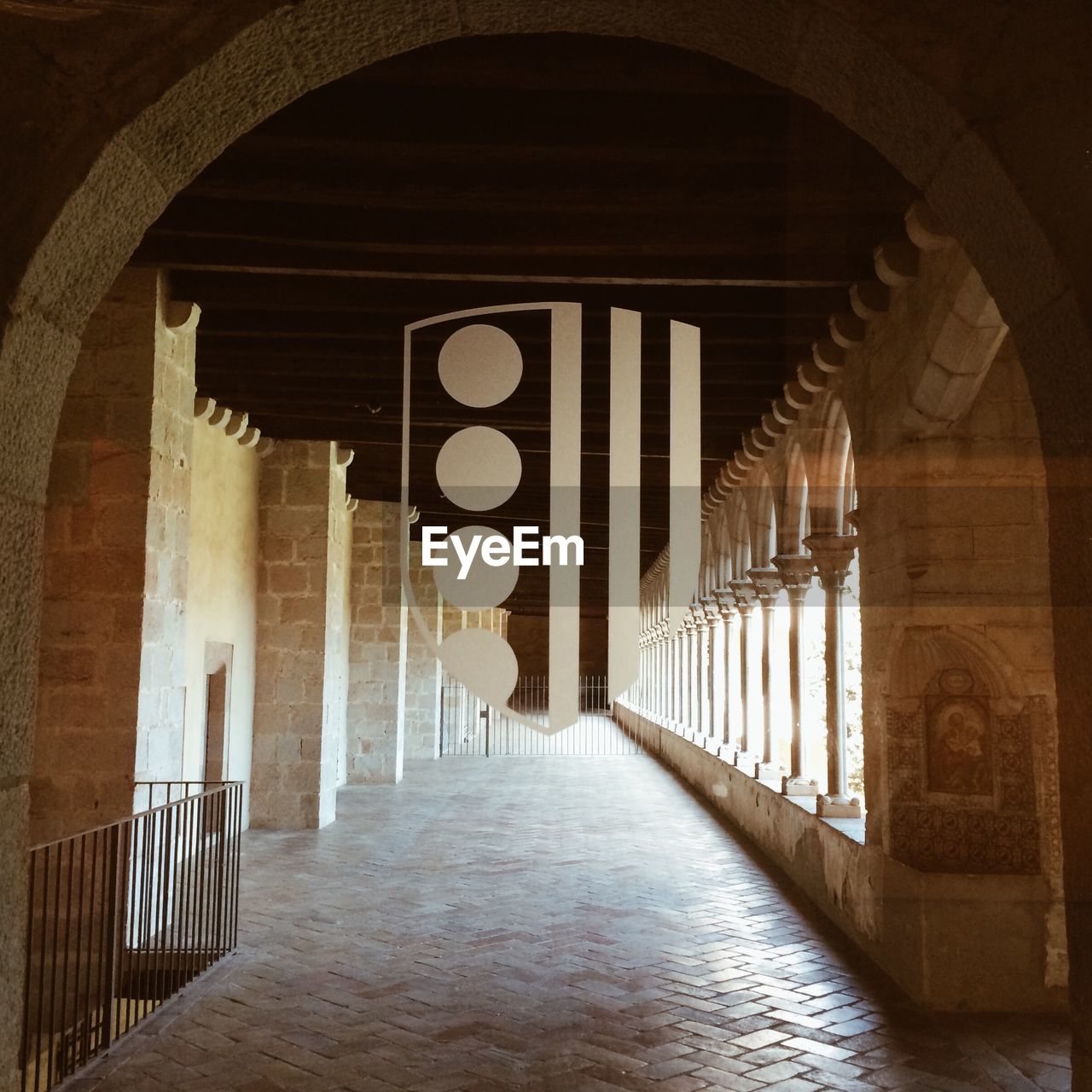 Passageway in monastery of pedralbes