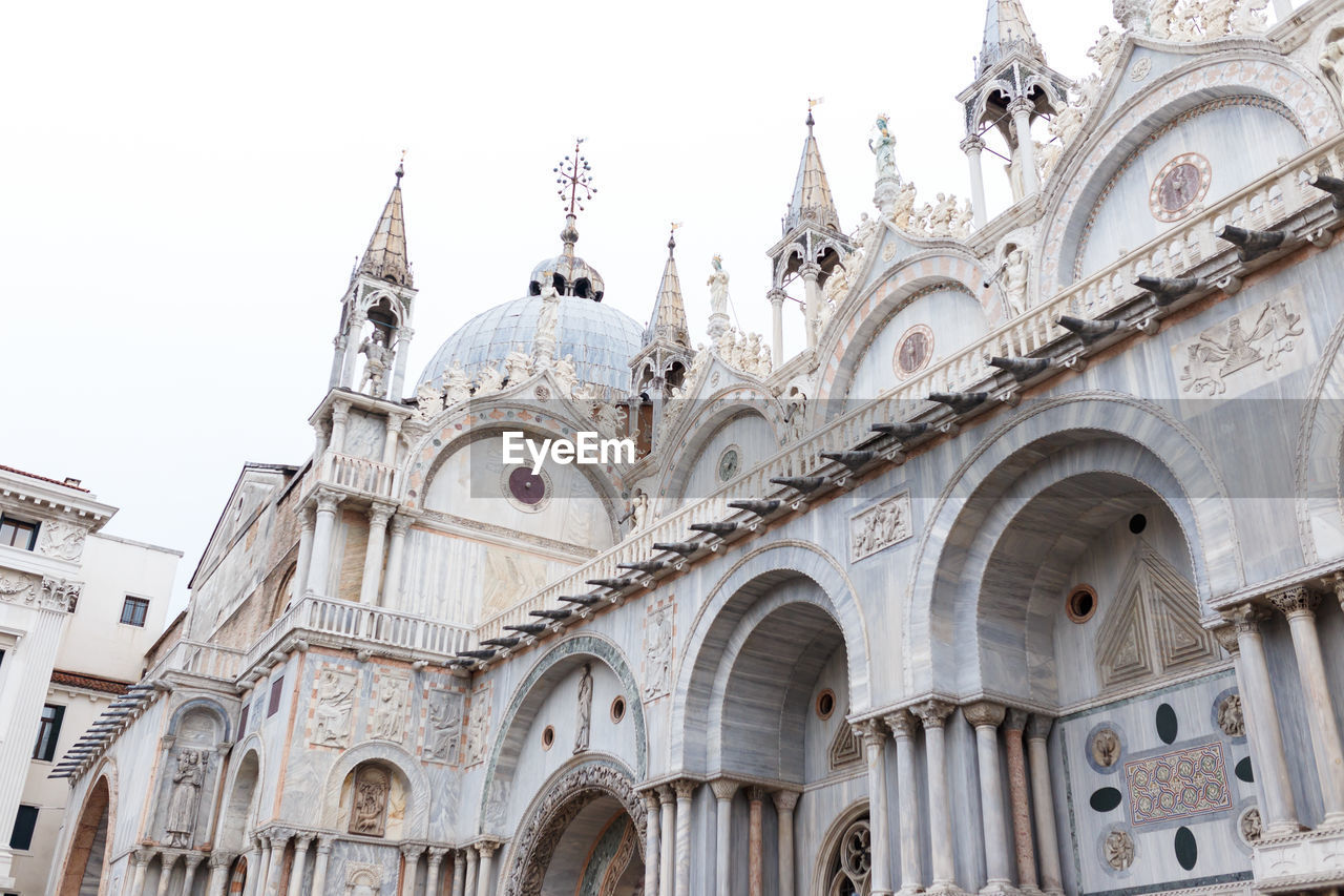 Facade of cathedral san mark