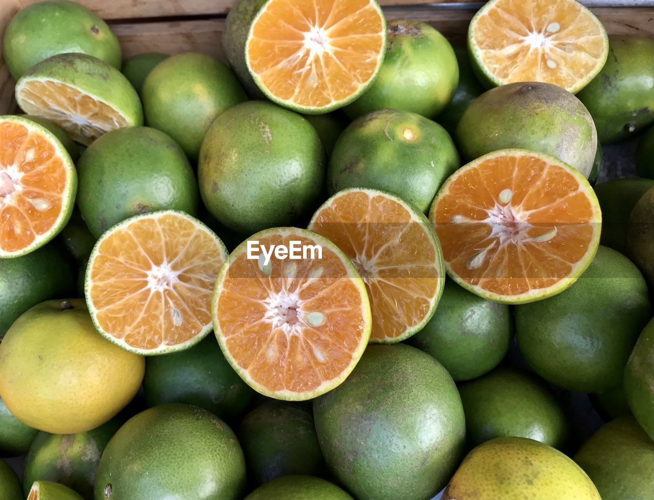 HIGH ANGLE VIEW OF FRUITS IN CONTAINER