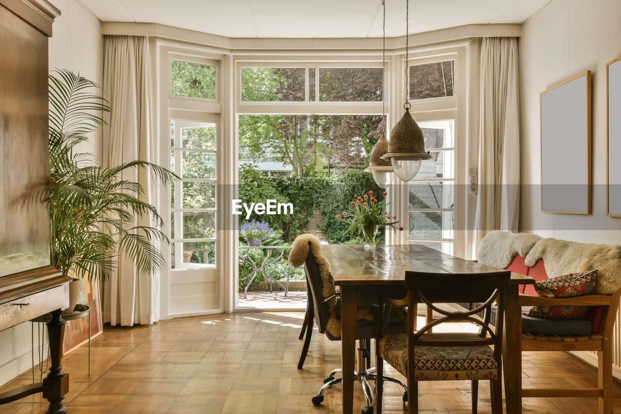 interior of living room at home