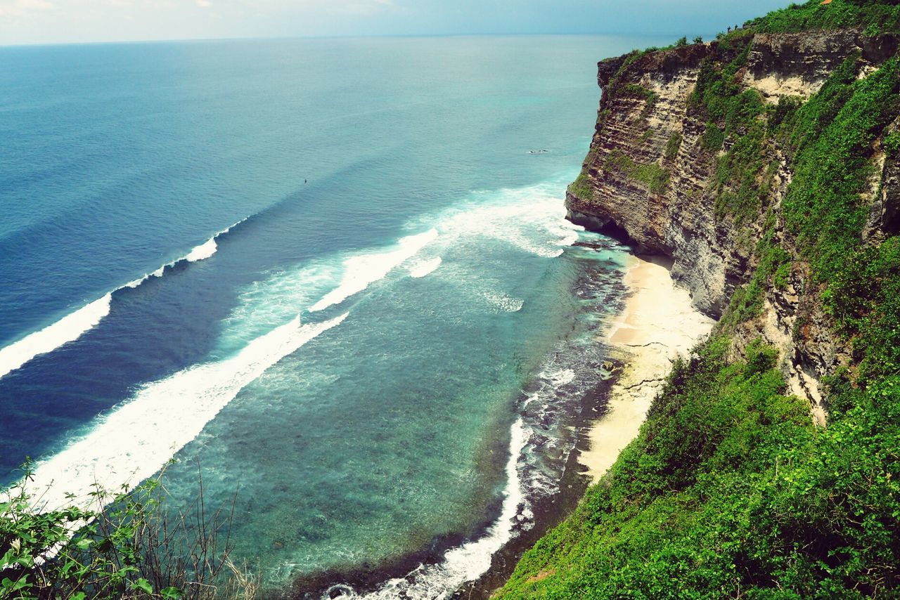Cliffs on sea coast