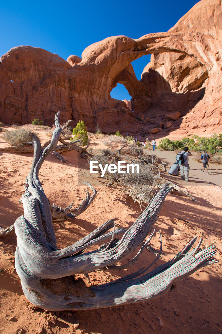 scenic view of desert against sky