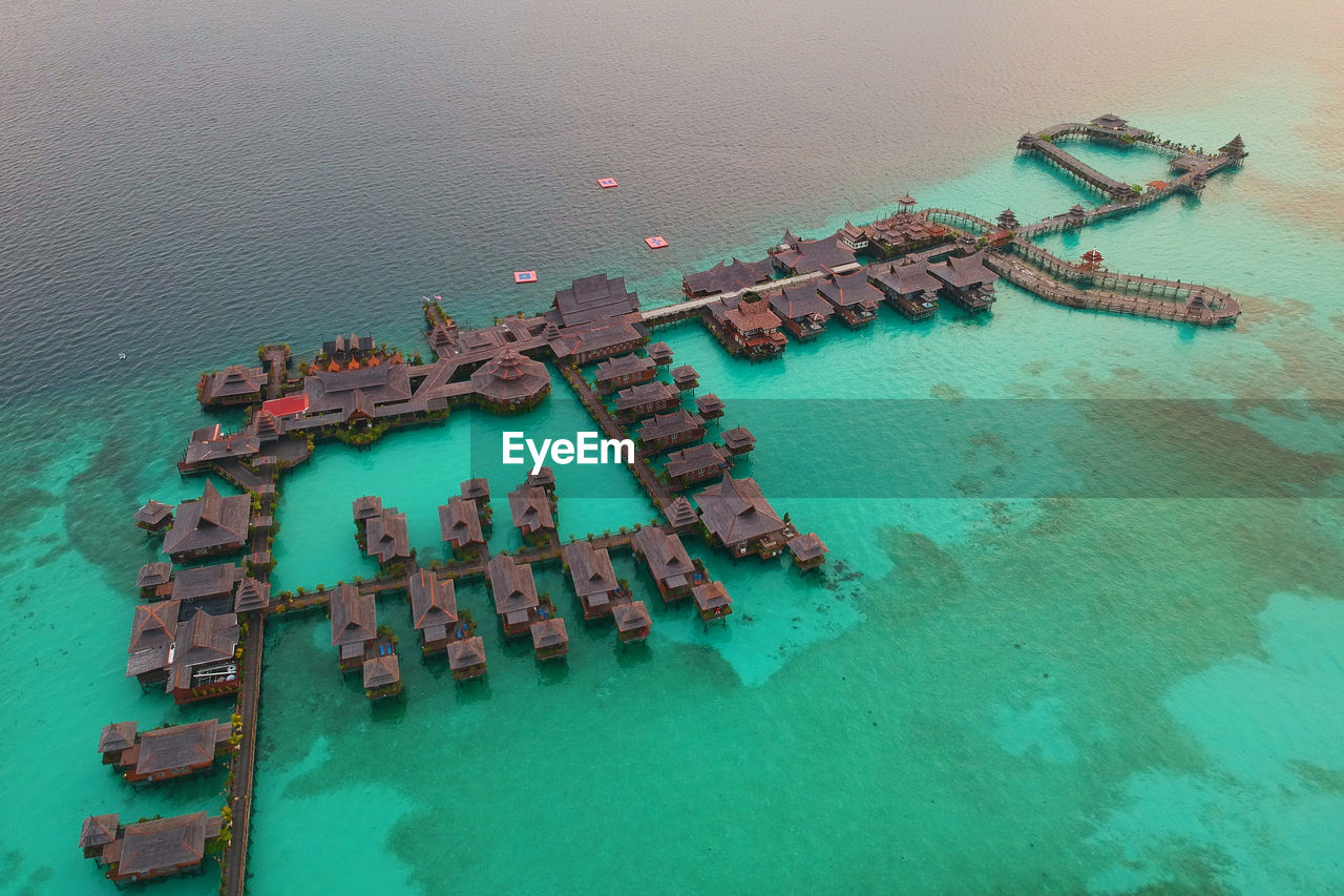 Mabul Island Aerial Shot Drone  Island Life Sky And Clouds Aerial Aerial Photography Aerial View Birdseyeview Drone Photography Dronephotography Droneshot Island Mabul Malaysia Malaysian Nature Sabah Sea Sea And Sky Seascape Semporna Sky Sunrise Water Water Bungalows