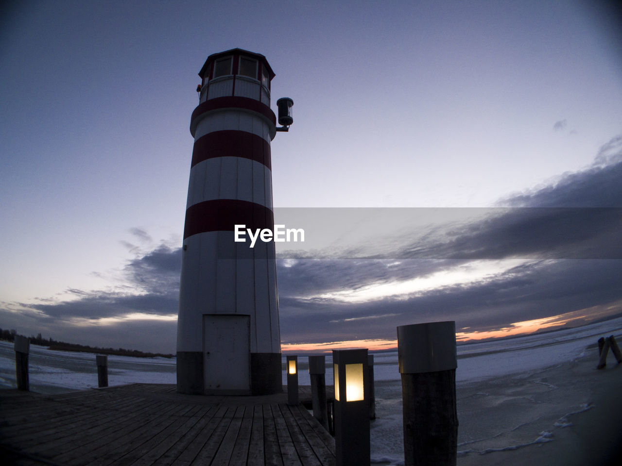 Lighthouse on the coast