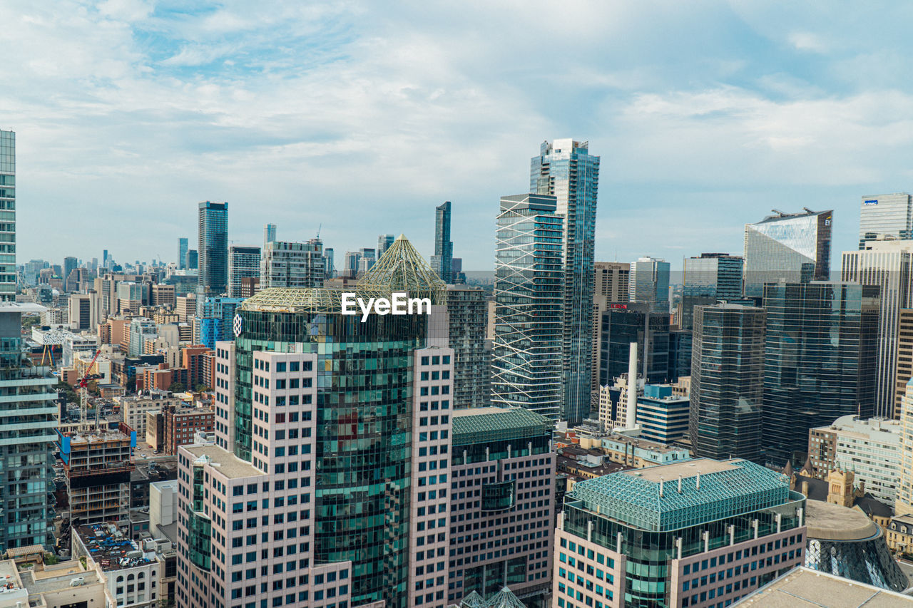 CITYSCAPE AGAINST SKY