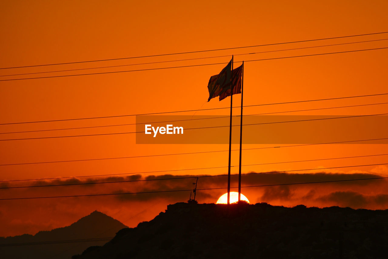 ORANGE SKY AT SUNSET