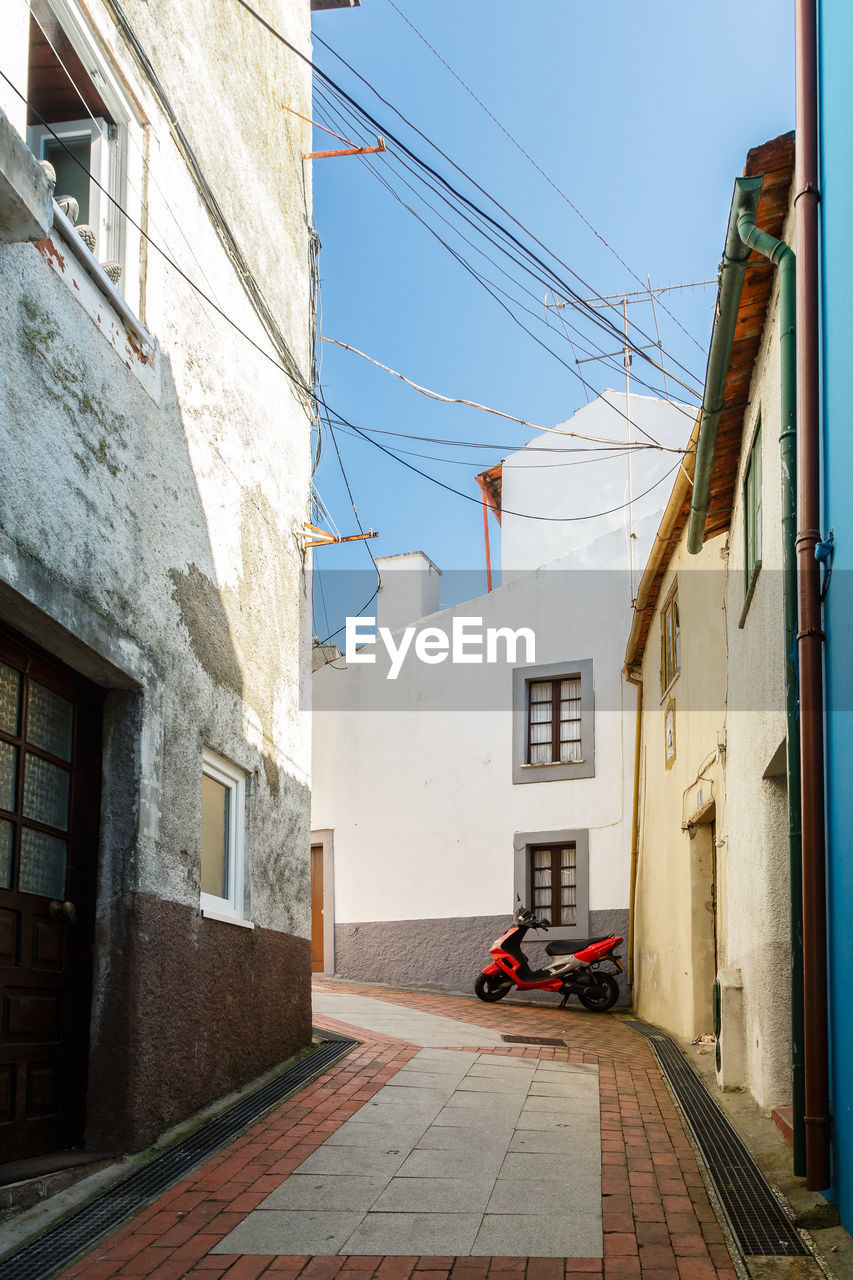 Street amidst buildings in city