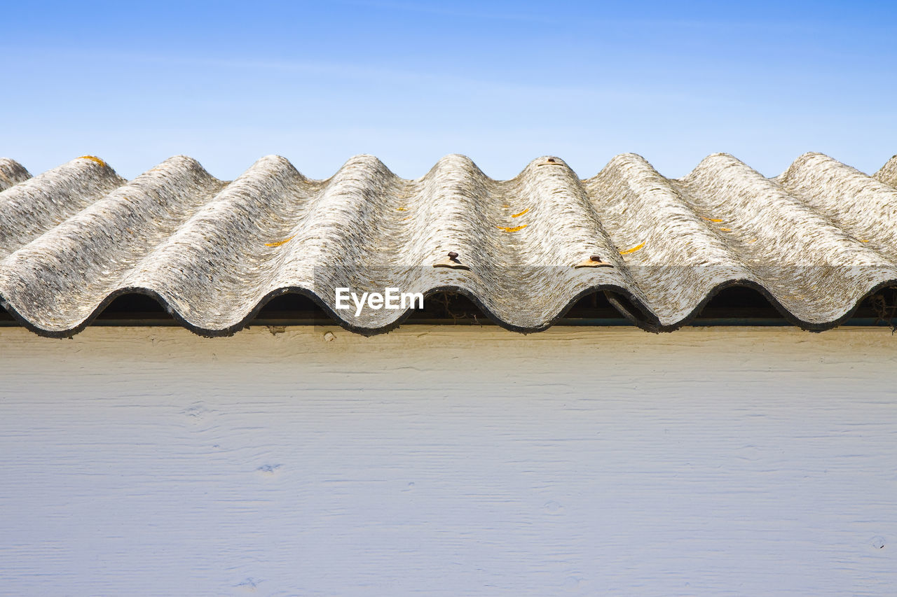 LOW ANGLE VIEW OF WATER FLOWING ON SEA AGAINST SKY