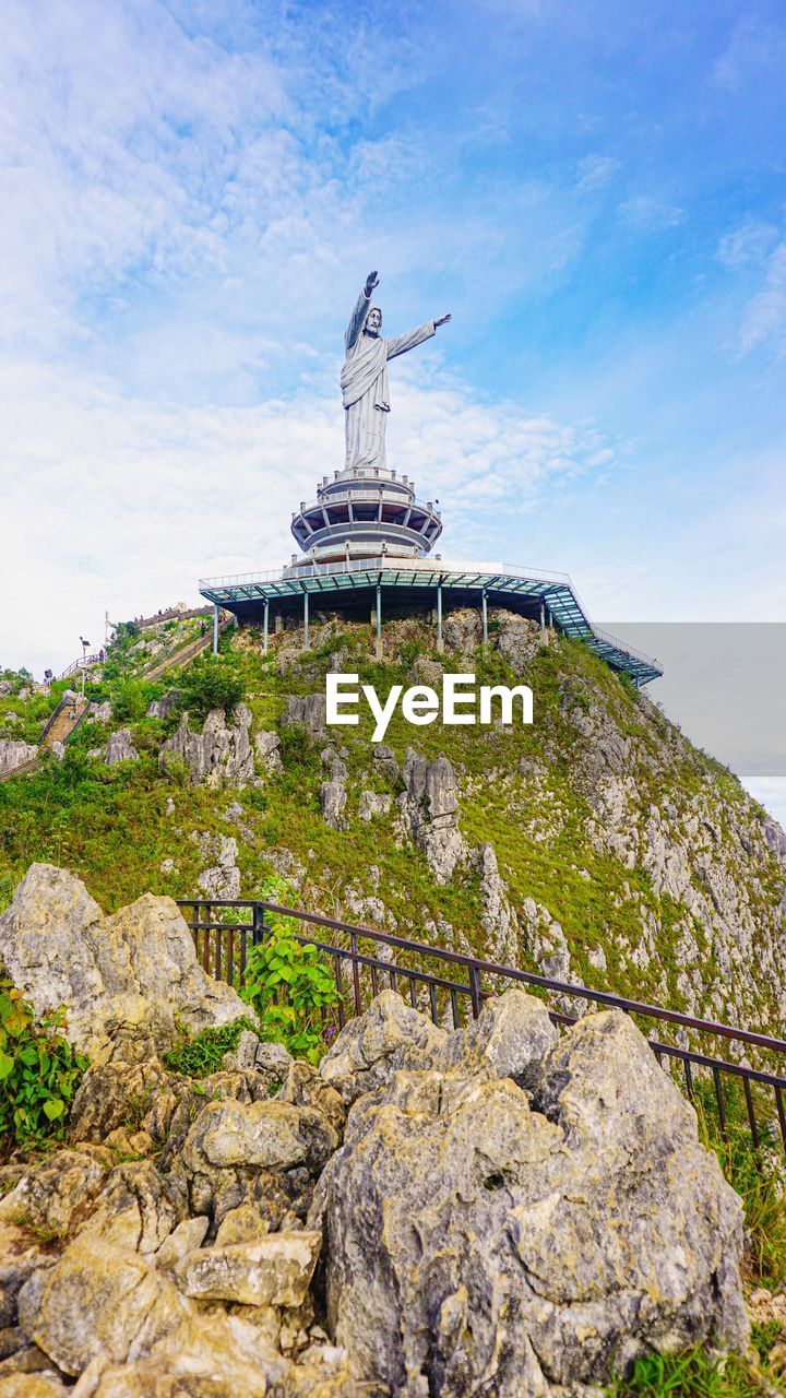 TRADITIONAL WINDMILL ON ROCK