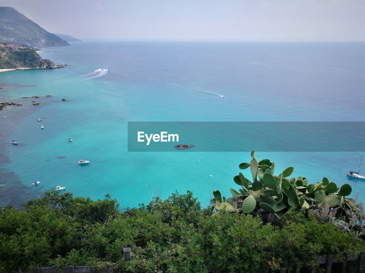 Aerial view of seascape