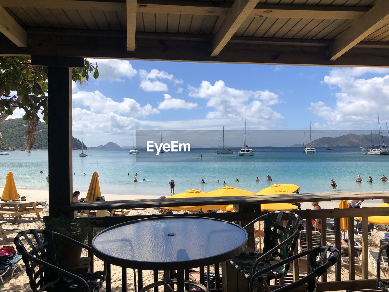 VIEW OF SWIMMING POOL AT BEACH