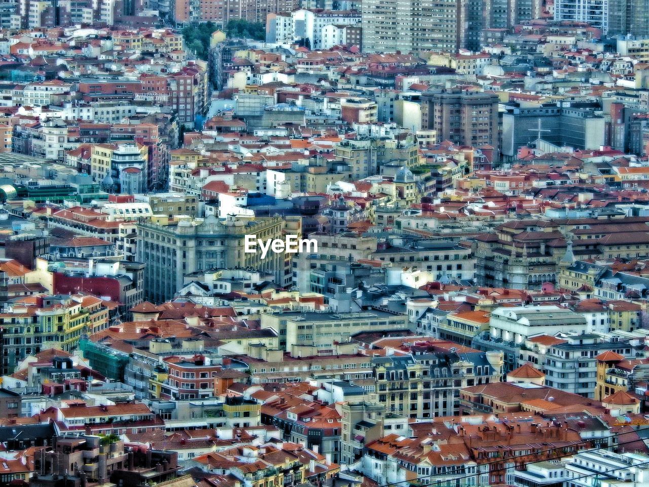 HIGH ANGLE VIEW OF CITY