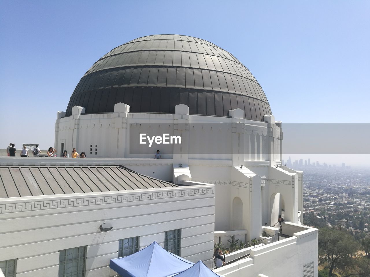 TRADITIONAL BUILDING AGAINST CLEAR SKY