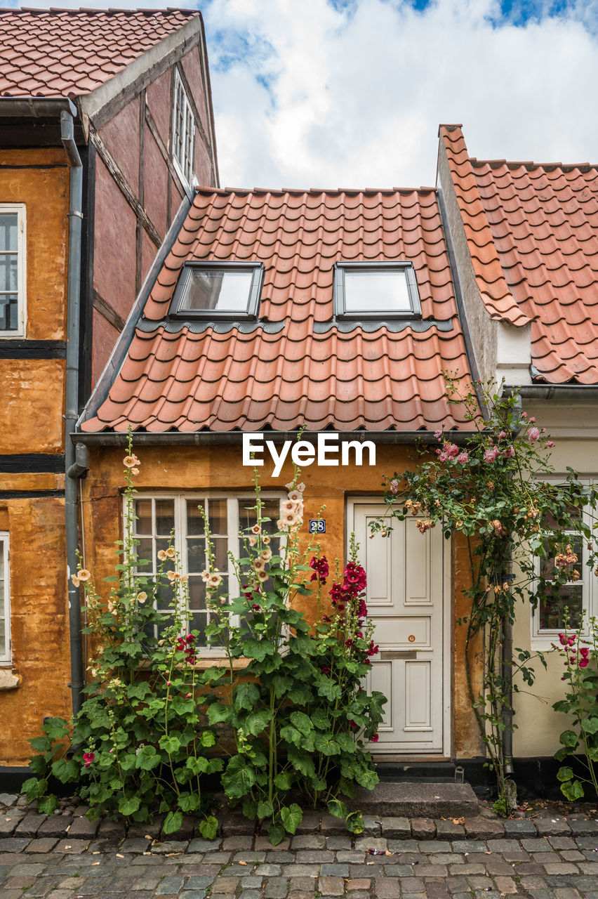 Streetview in the old møllestien in aarhus