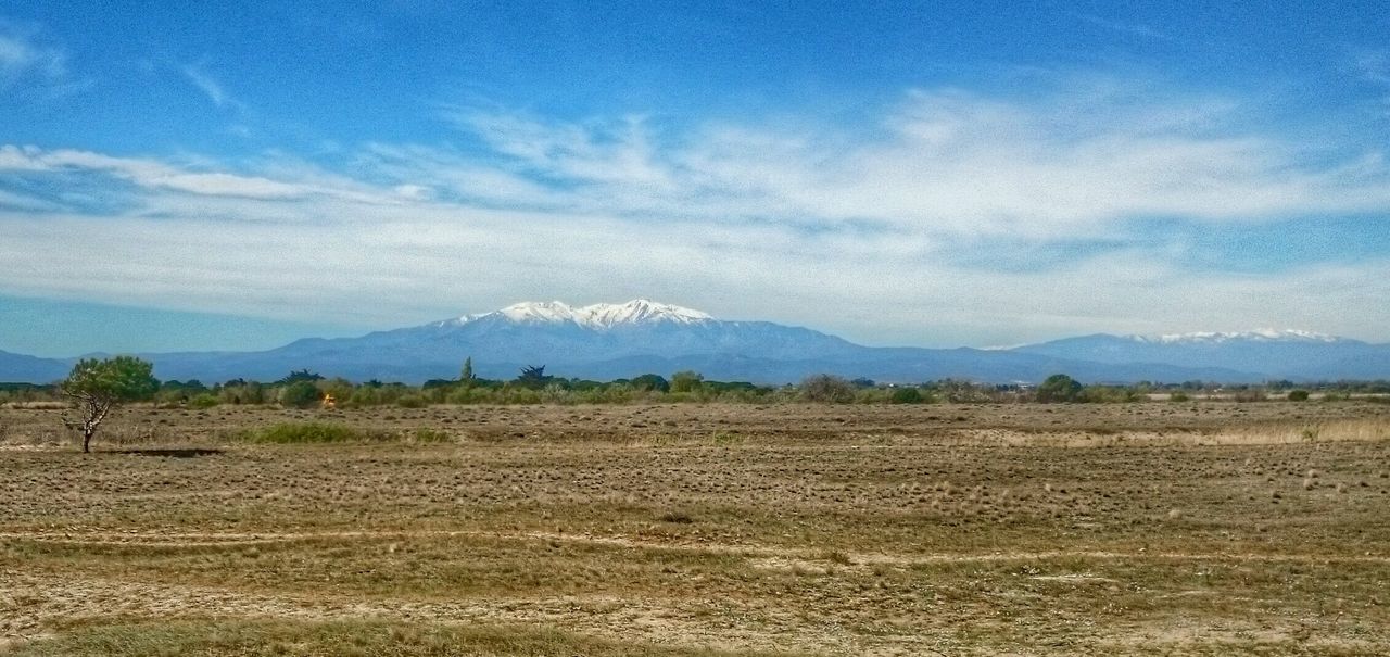 SCENIC VIEW OF MOUNTAINS AGAINST CLOUDY SKY