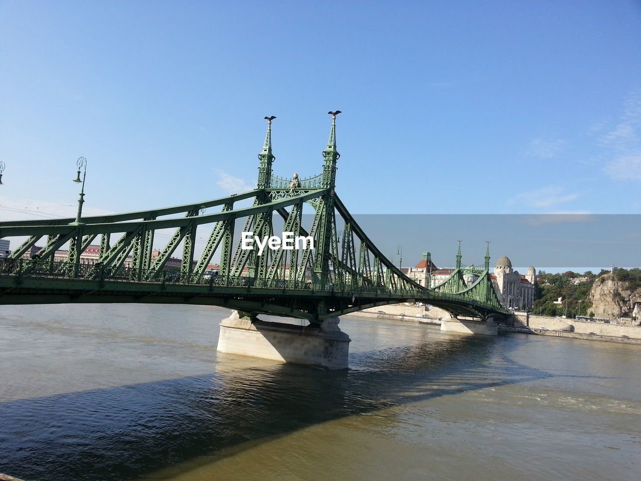 VIEW OF BRIDGE OVER RIVER