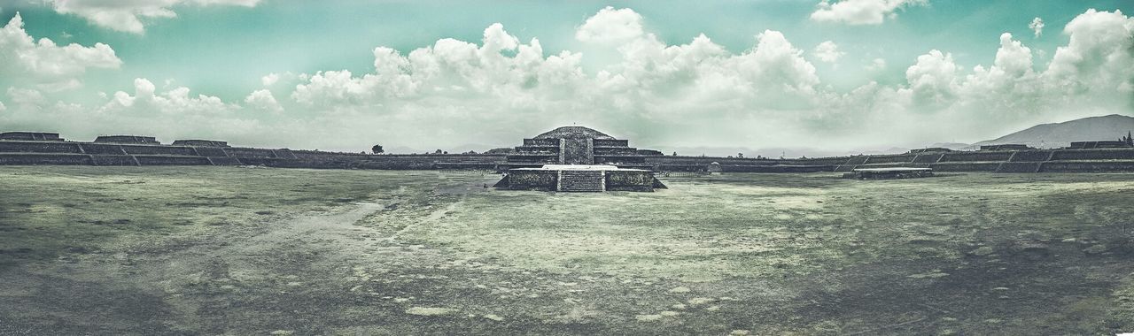 CLOUDY SKY OVER LANDSCAPE