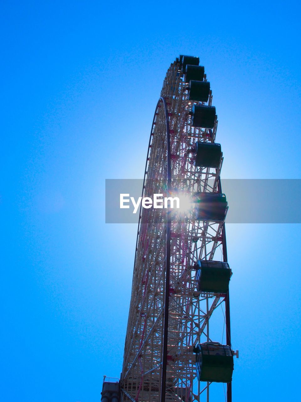 LOW ANGLE VIEW OF TOWER AGAINST CLEAR SKY