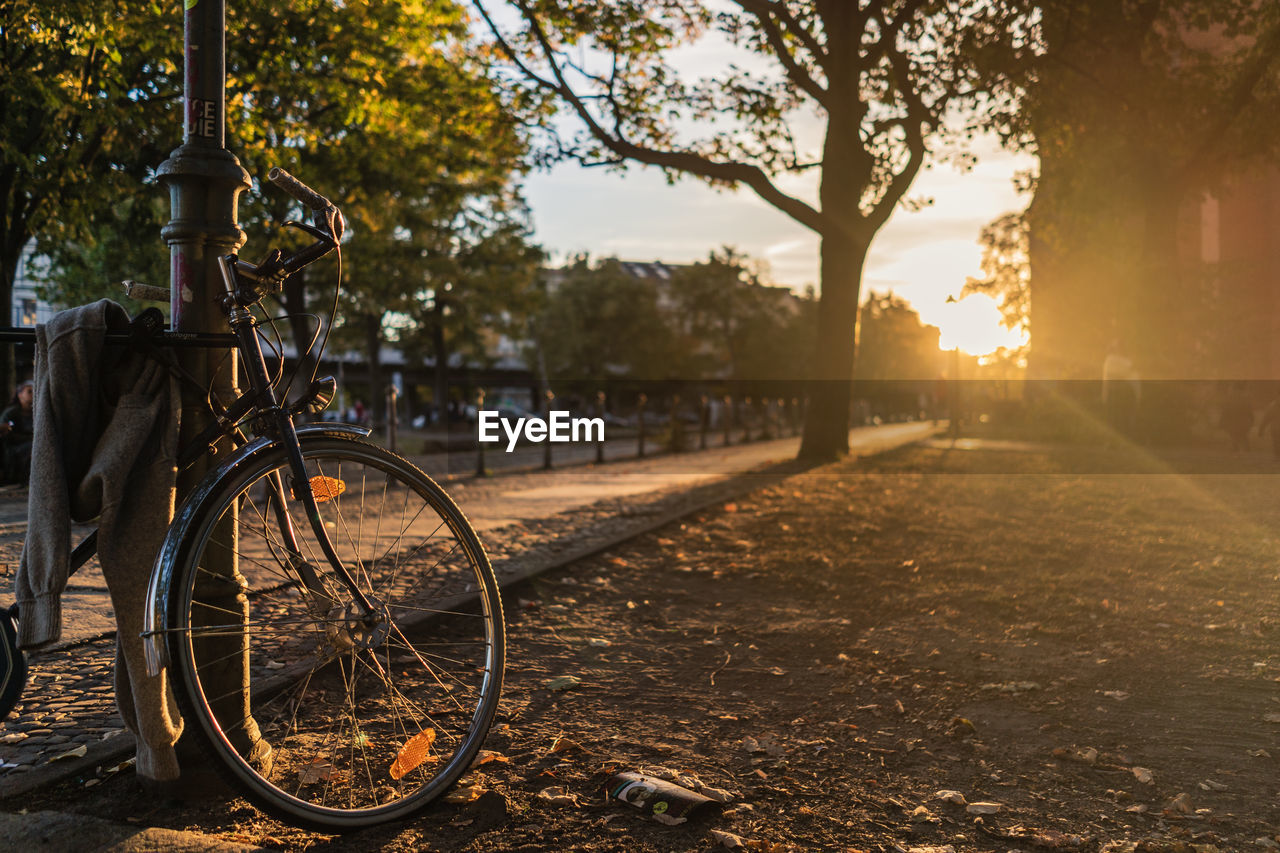 BICYCLE IN PARK