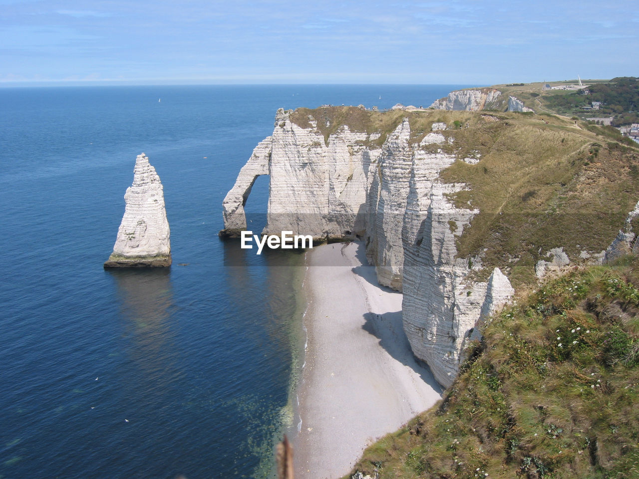 Panoramic view of sea against sky