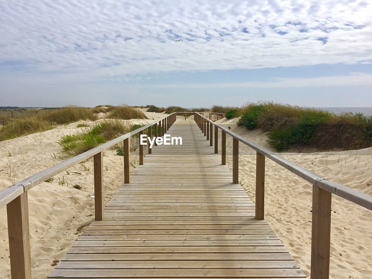 VIEW OF FOOTPATH LEADING TOWARDS BEACH