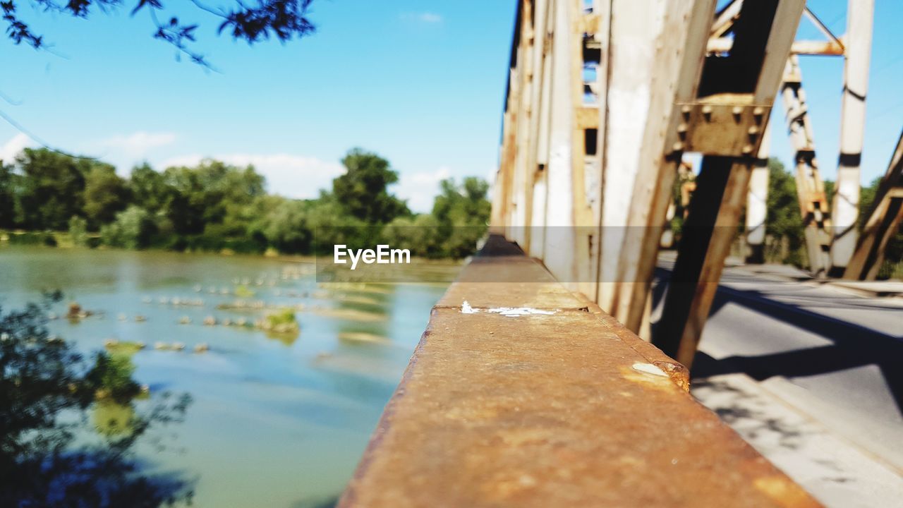 CLOSE-UP OF WATER AGAINST SKY