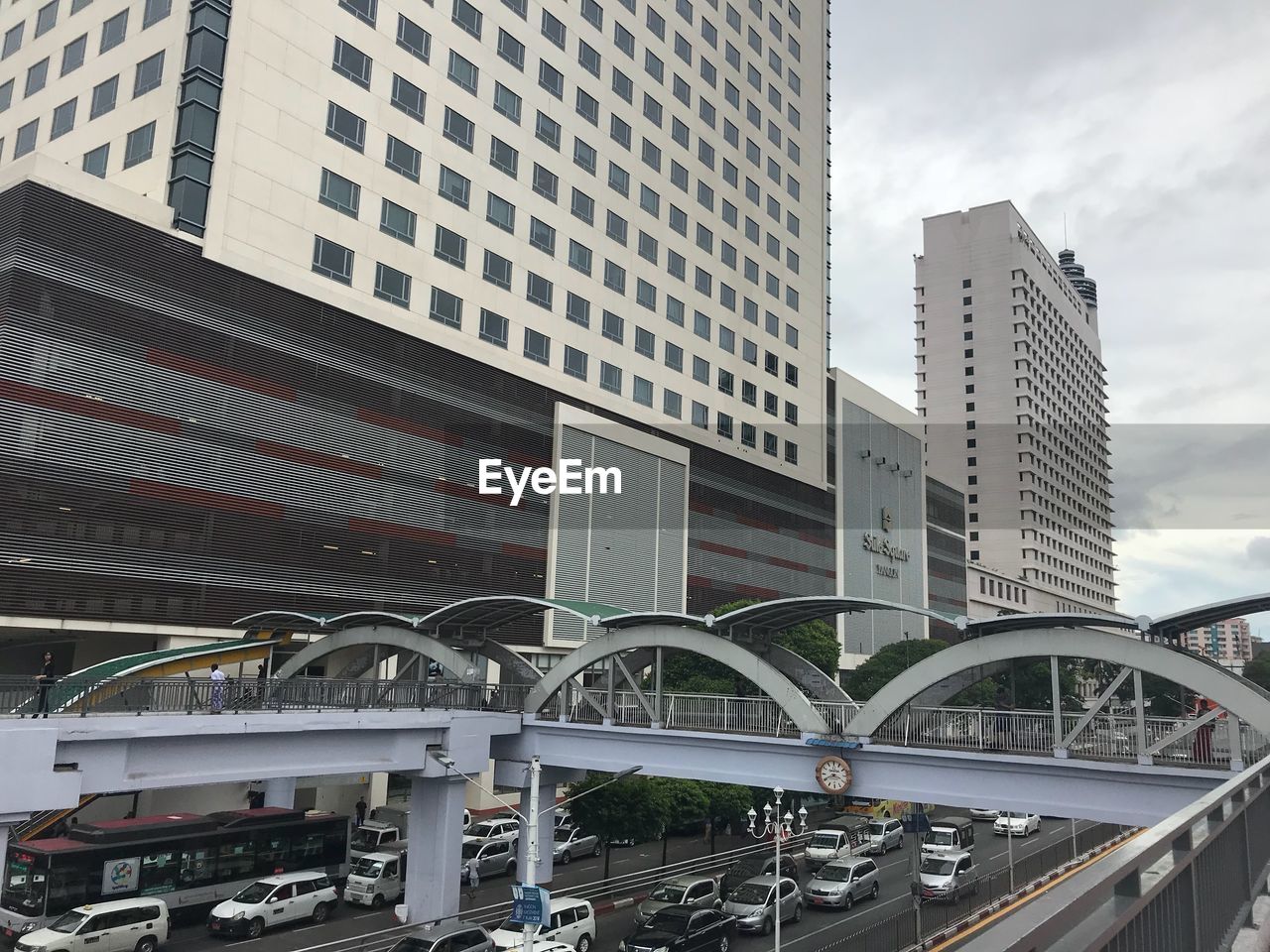 MODERN BUILDING AGAINST SKY