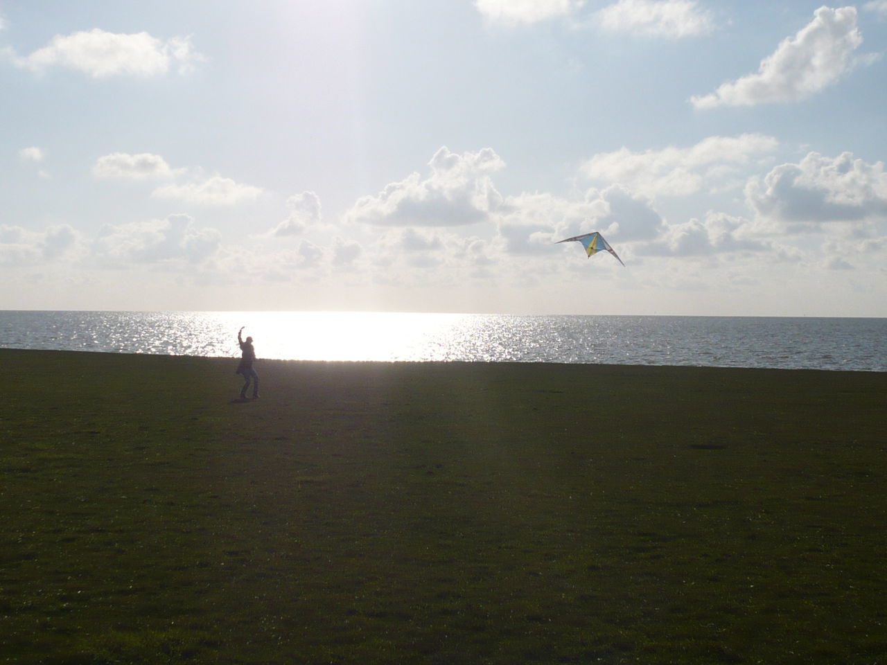 SCENIC VIEW OF SEA DURING SUNSET