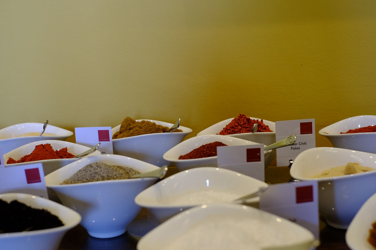 Close-up of spices