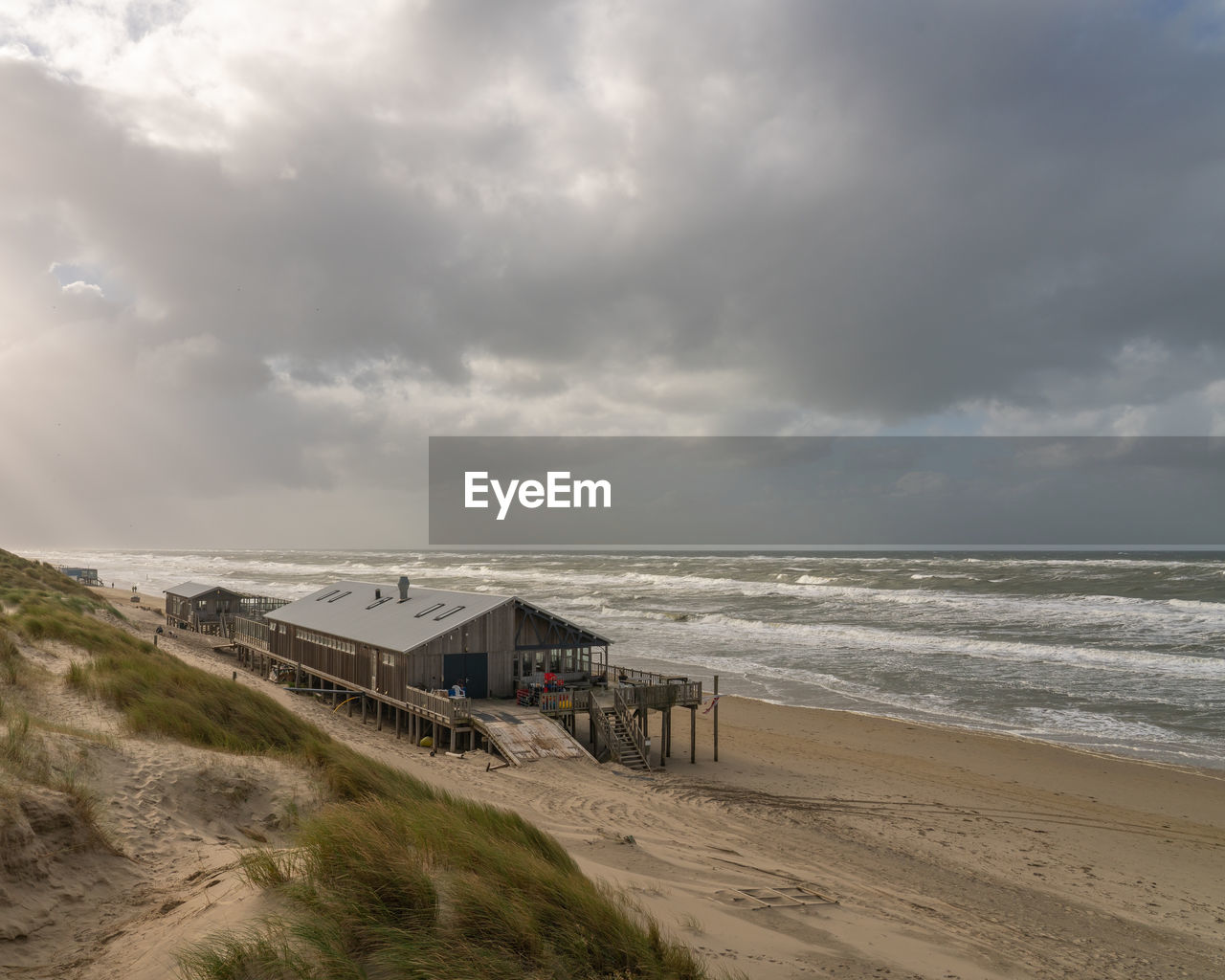 VIEW OF BEACH AGAINST SKY