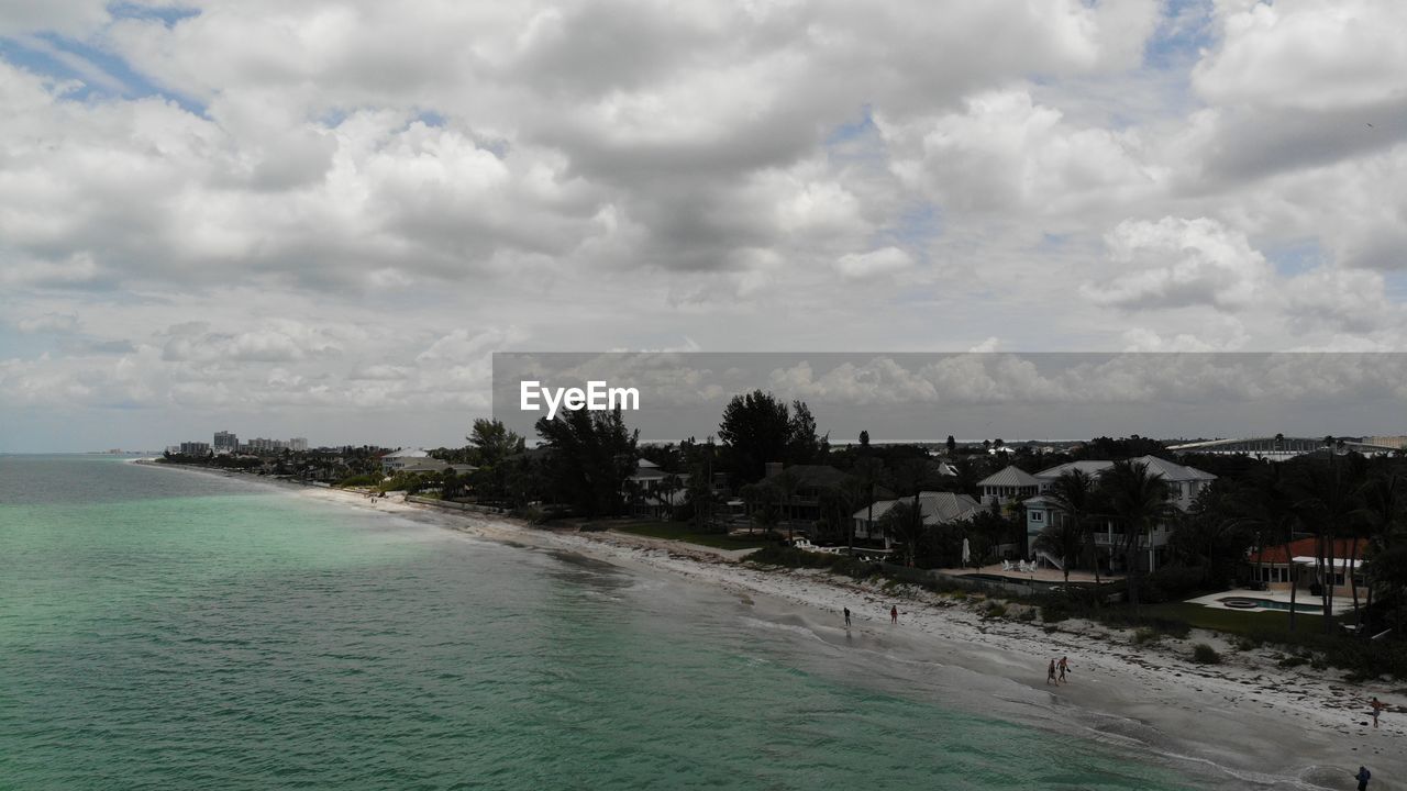 PANORAMIC VIEW OF SEA AGAINST SKY