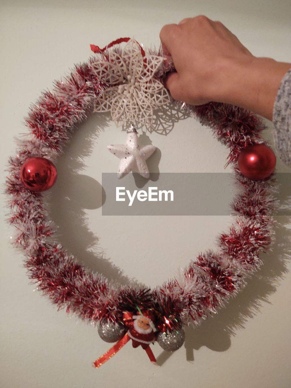 Christmas wreath.