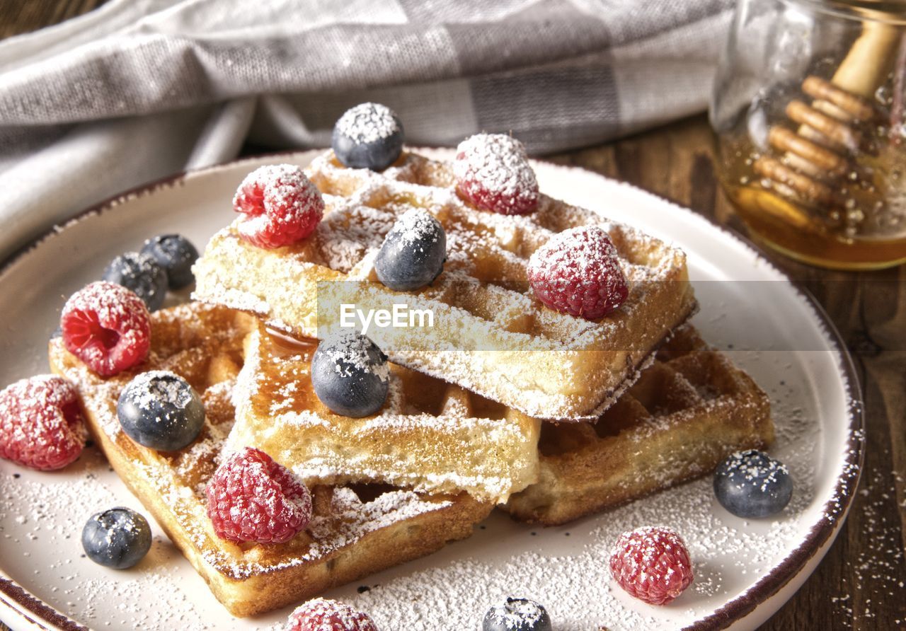 Pancake with fruit
