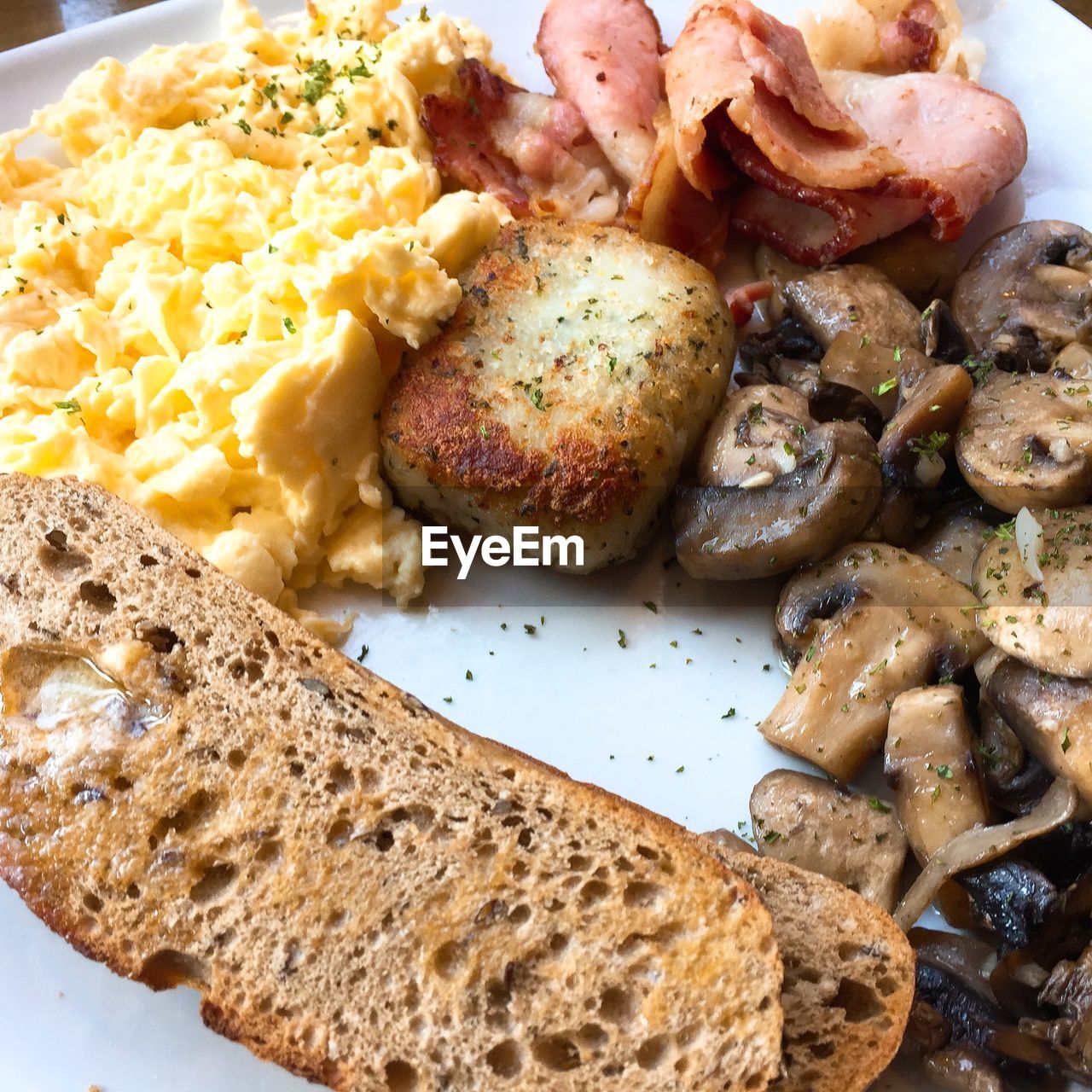 Close-up of food in plate