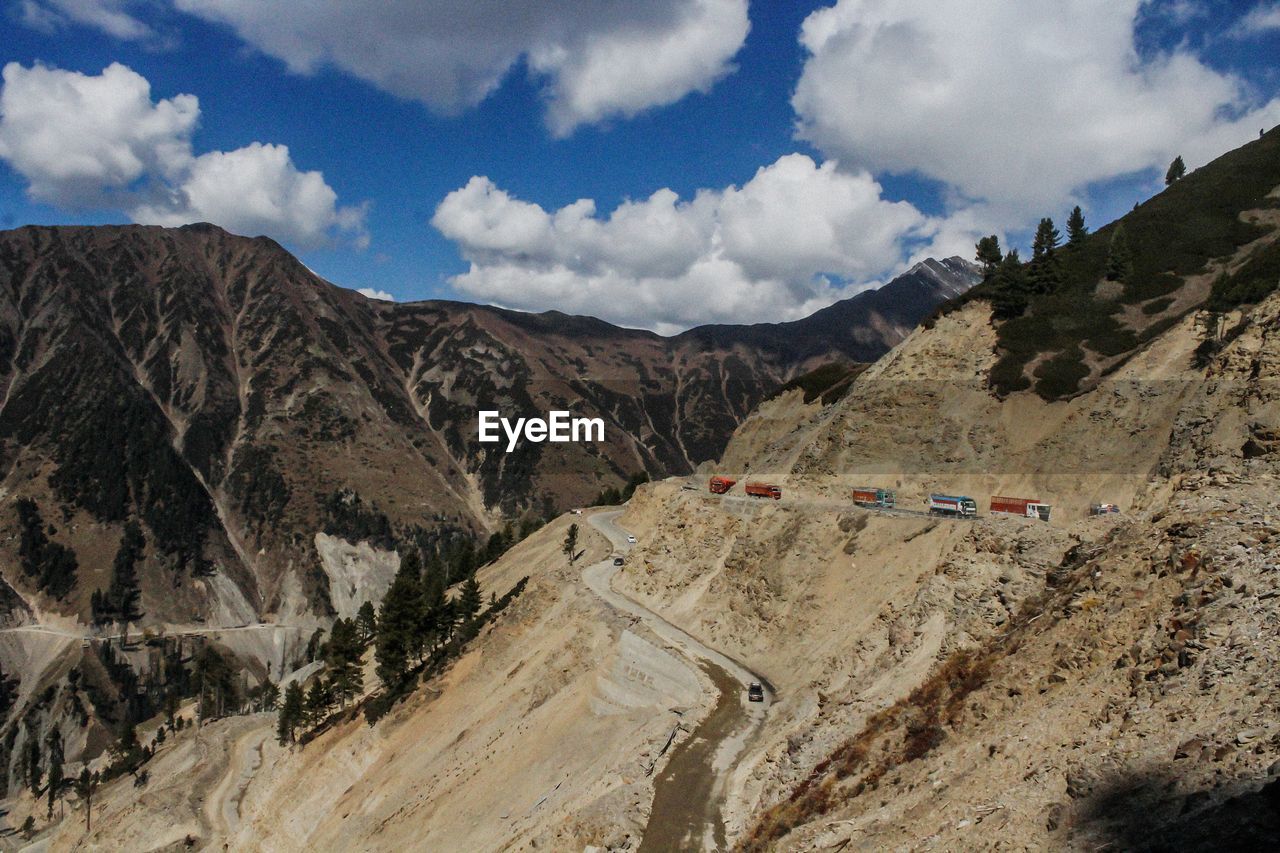 Panoramic view of landscape against sky