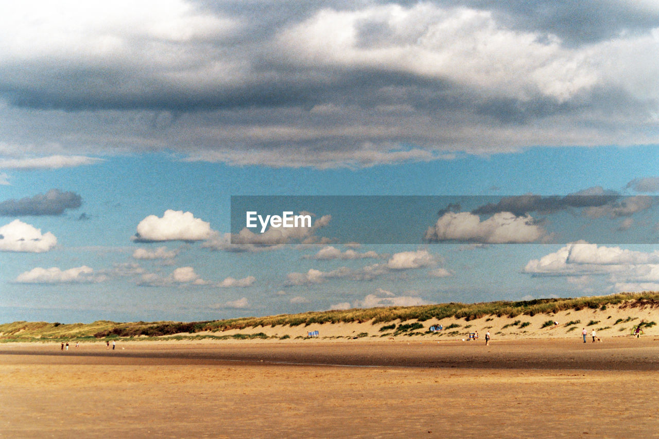 VIEW OF LANDSCAPE AGAINST CLOUDY SKY