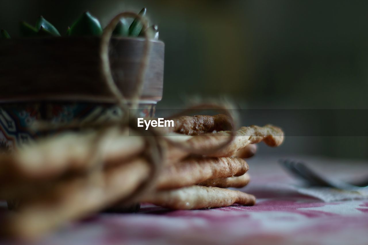 CLOSE-UP OF ICE CREAM