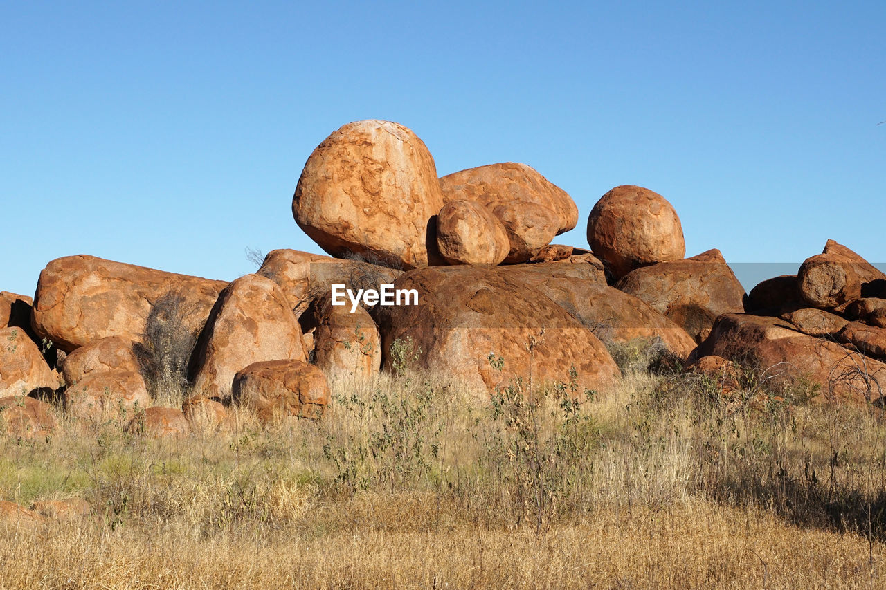 Devils marbles, stuart highway, northern territory, australia