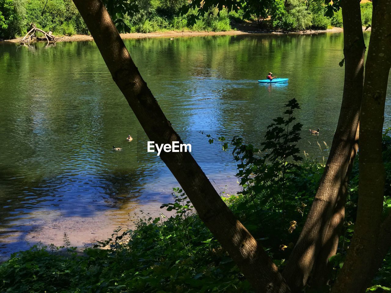 SCENIC VIEW OF LAKE
