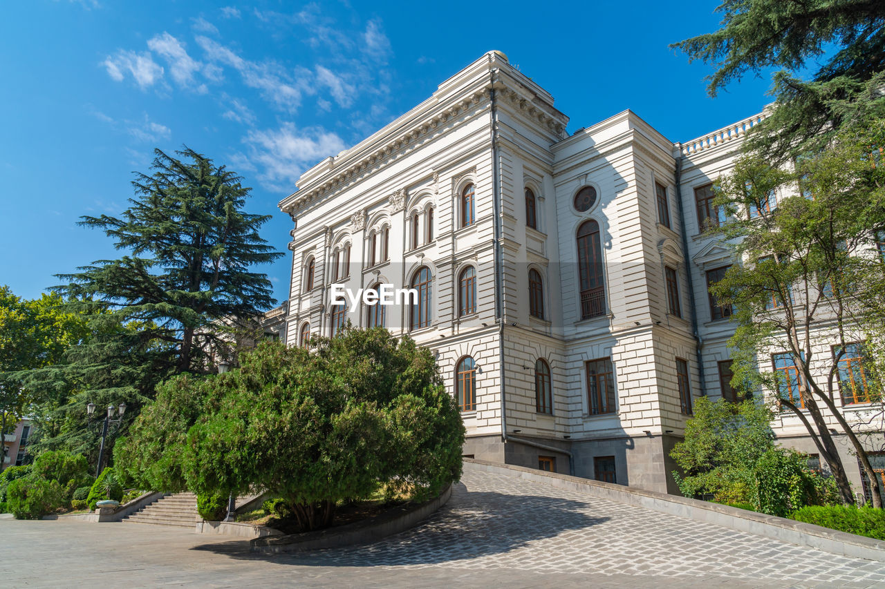 low angle view of historical building against sky