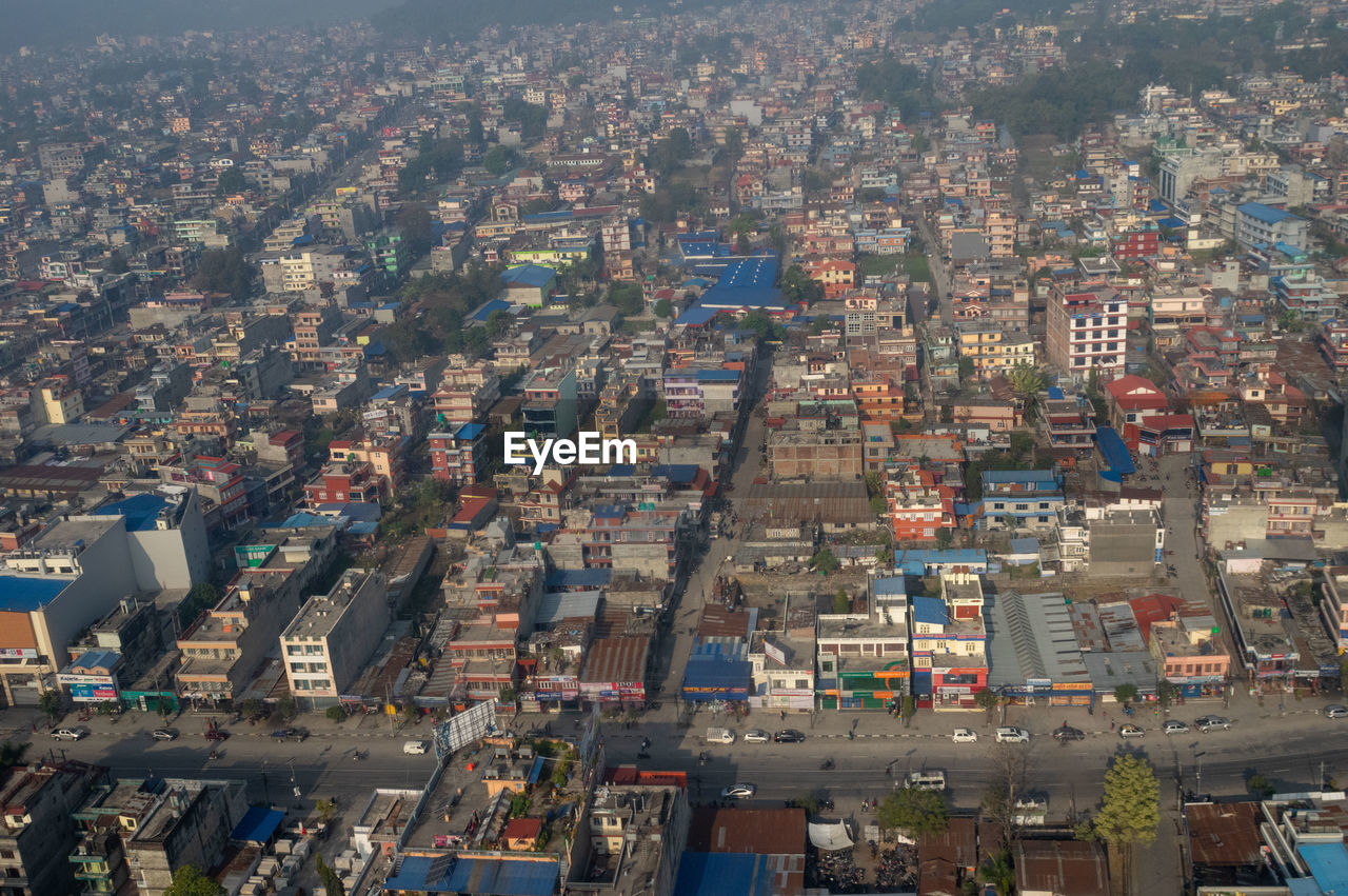 Aerial view of cityscape