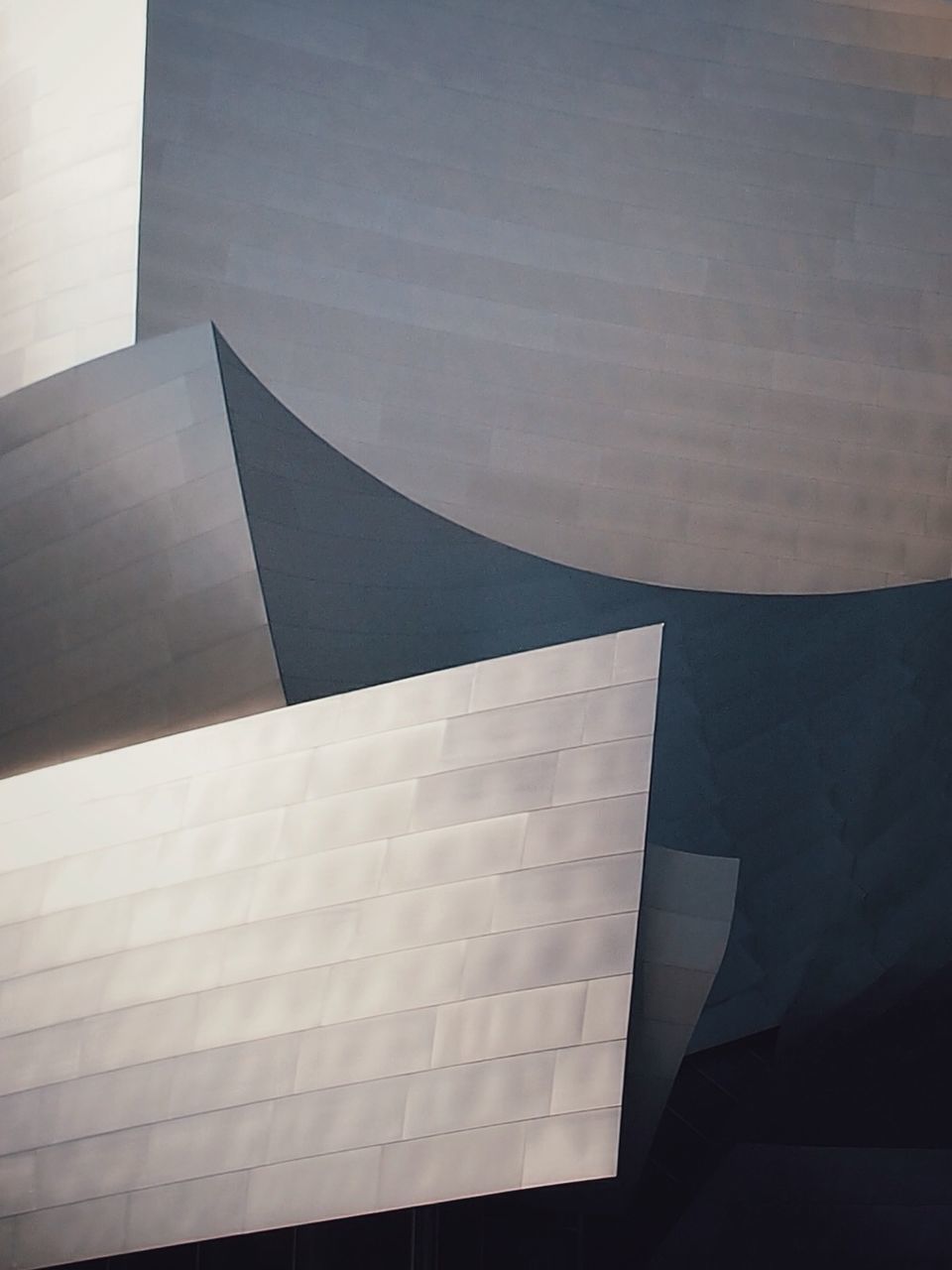 Full frame shot of walt disney concert hall