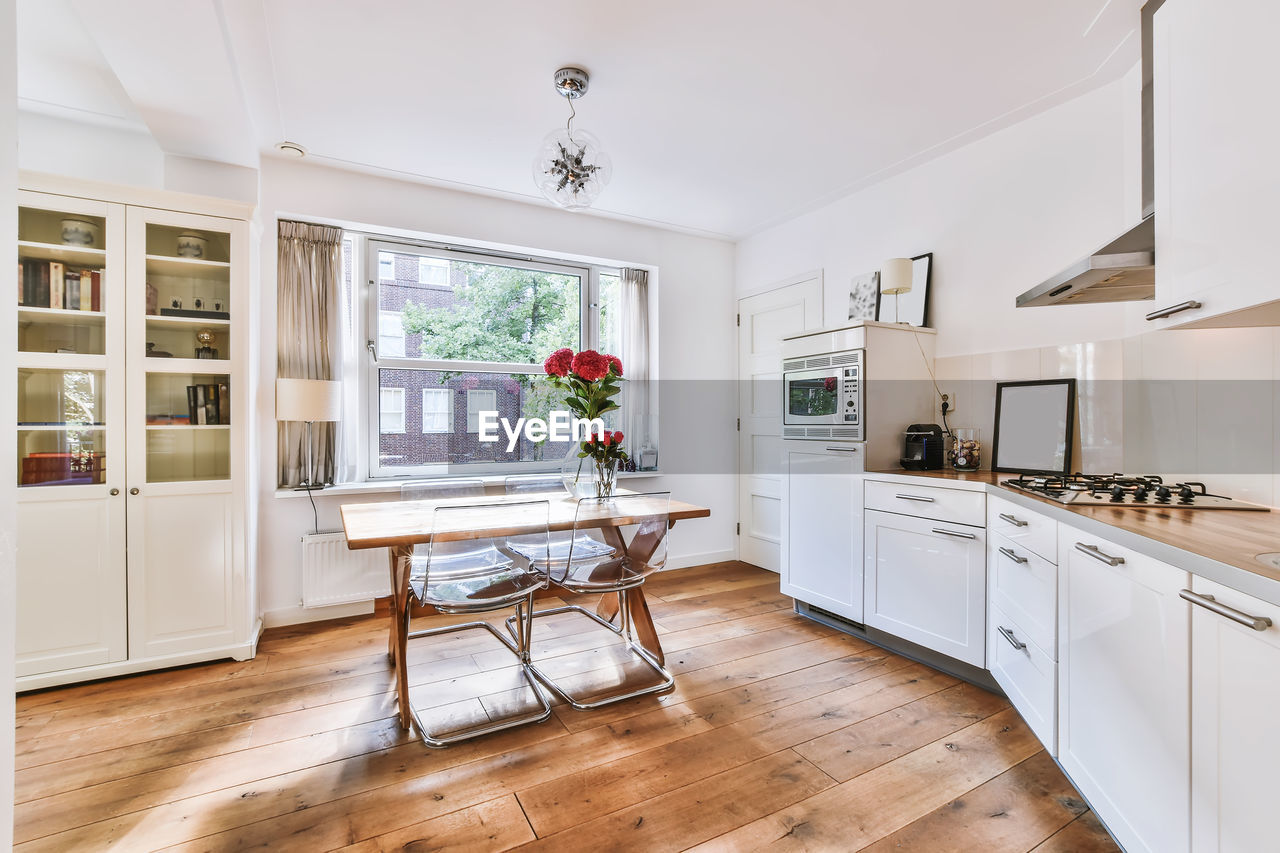 Interior of kitchen