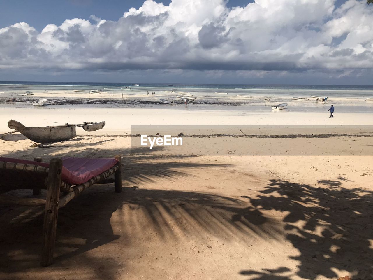 VIEW OF BEACH AGAINST SKY