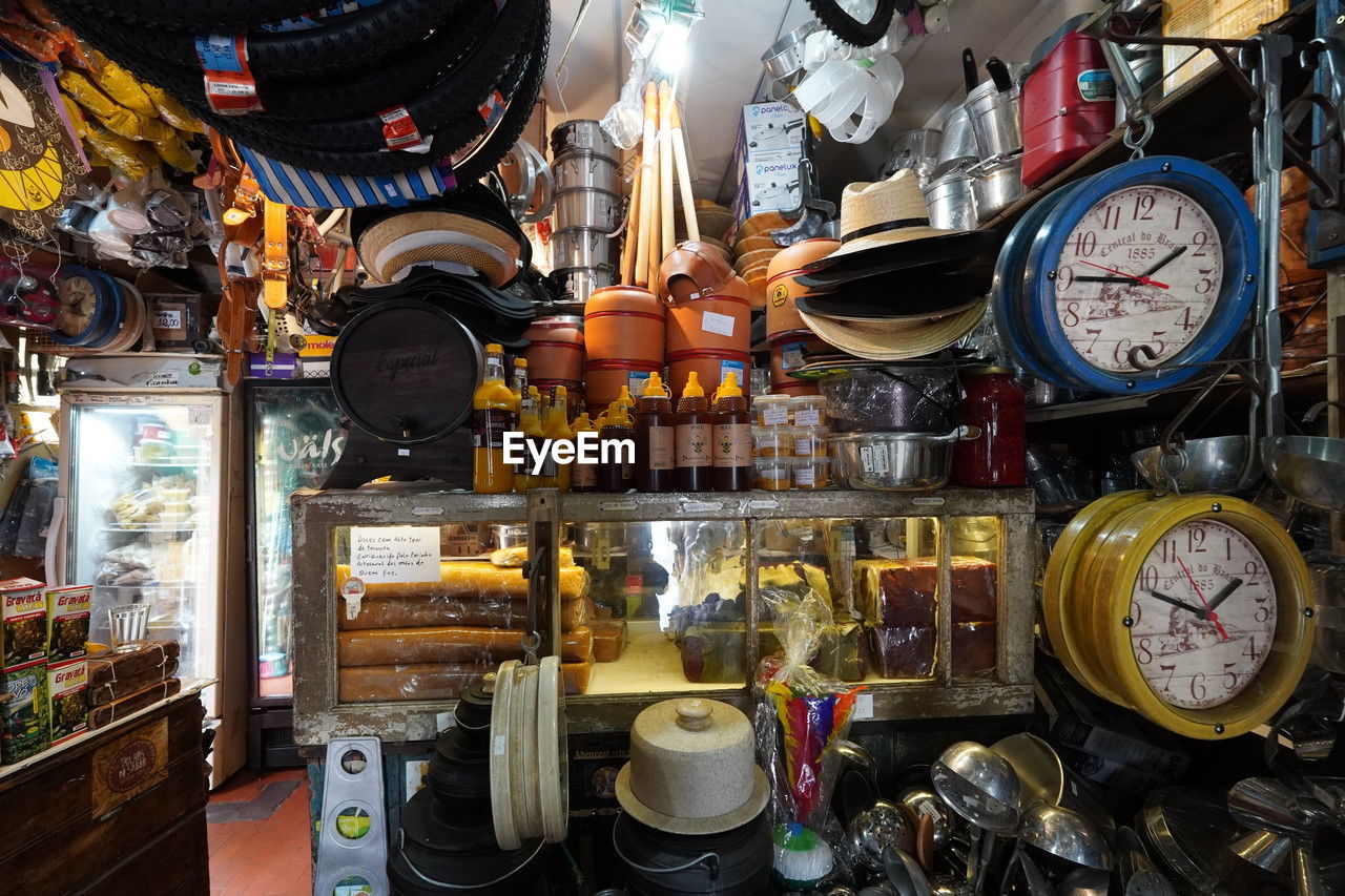 clock, time, watch, large group of objects, no people, indoors, variation, retail, store, wall clock, business, business finance and industry