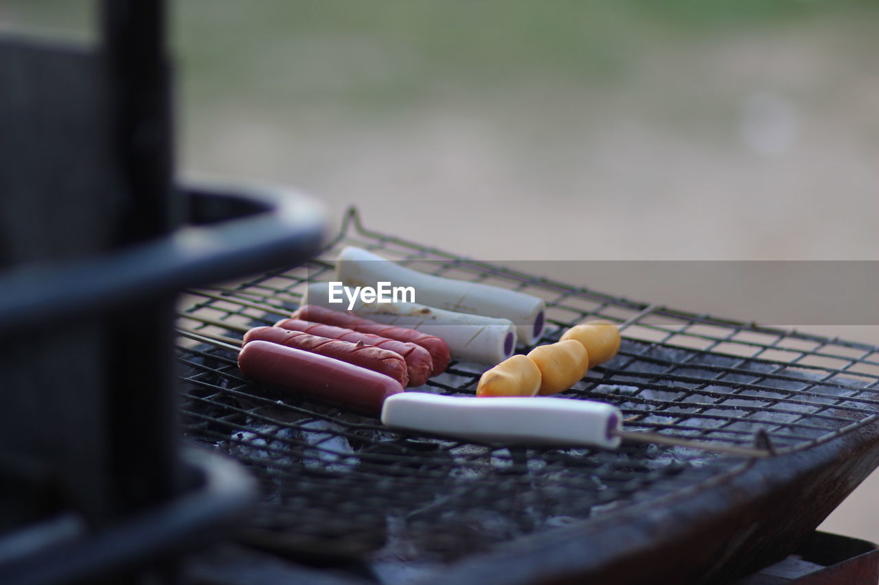 High angle view of cigarette in container