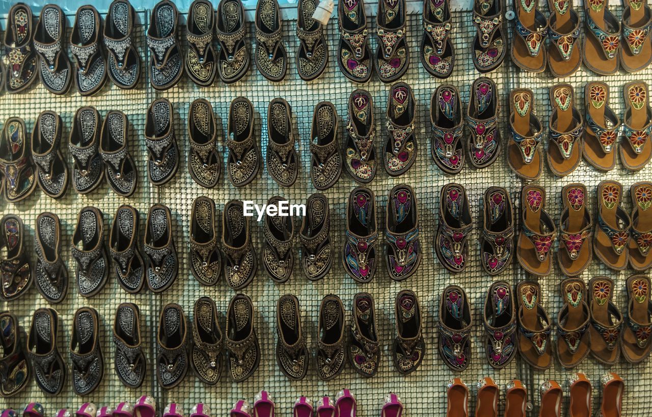 FULL FRAME SHOT OF PATTERNED STORE