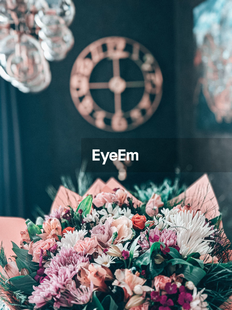 flower, plant, flowering plant, no people, nature, table, pink, beauty in nature, indoors, flower arrangement, freshness, close-up, petal, celebration