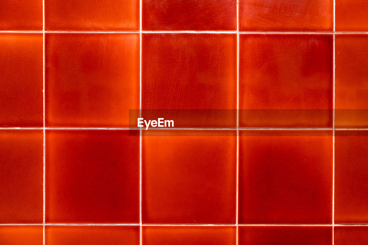 Full frame shot of tiled wall