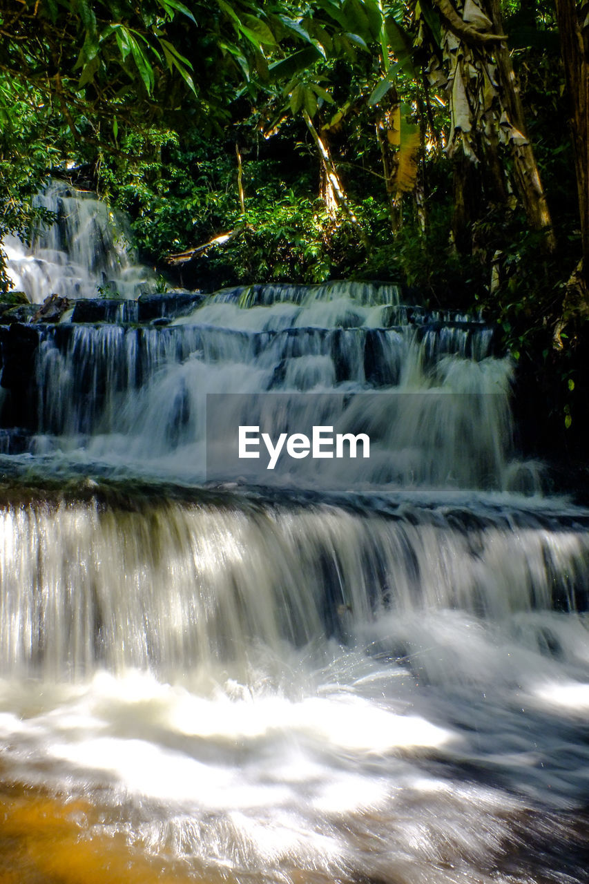 SCENIC VIEW OF WATERFALL